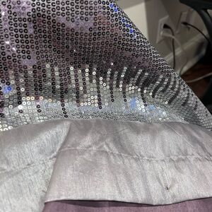 Silver Sequin Fabric